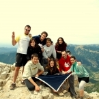 Pedraforca (El Berguedà). 2506 metres. Equip de caps i amics del Cau d'Igualada.