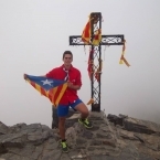 David Valls Mestres. Cim del Canigó (2784 metres).