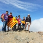 Família Solà-Amich i Torné-Solà. Pic de Verdaguer (3133 m).